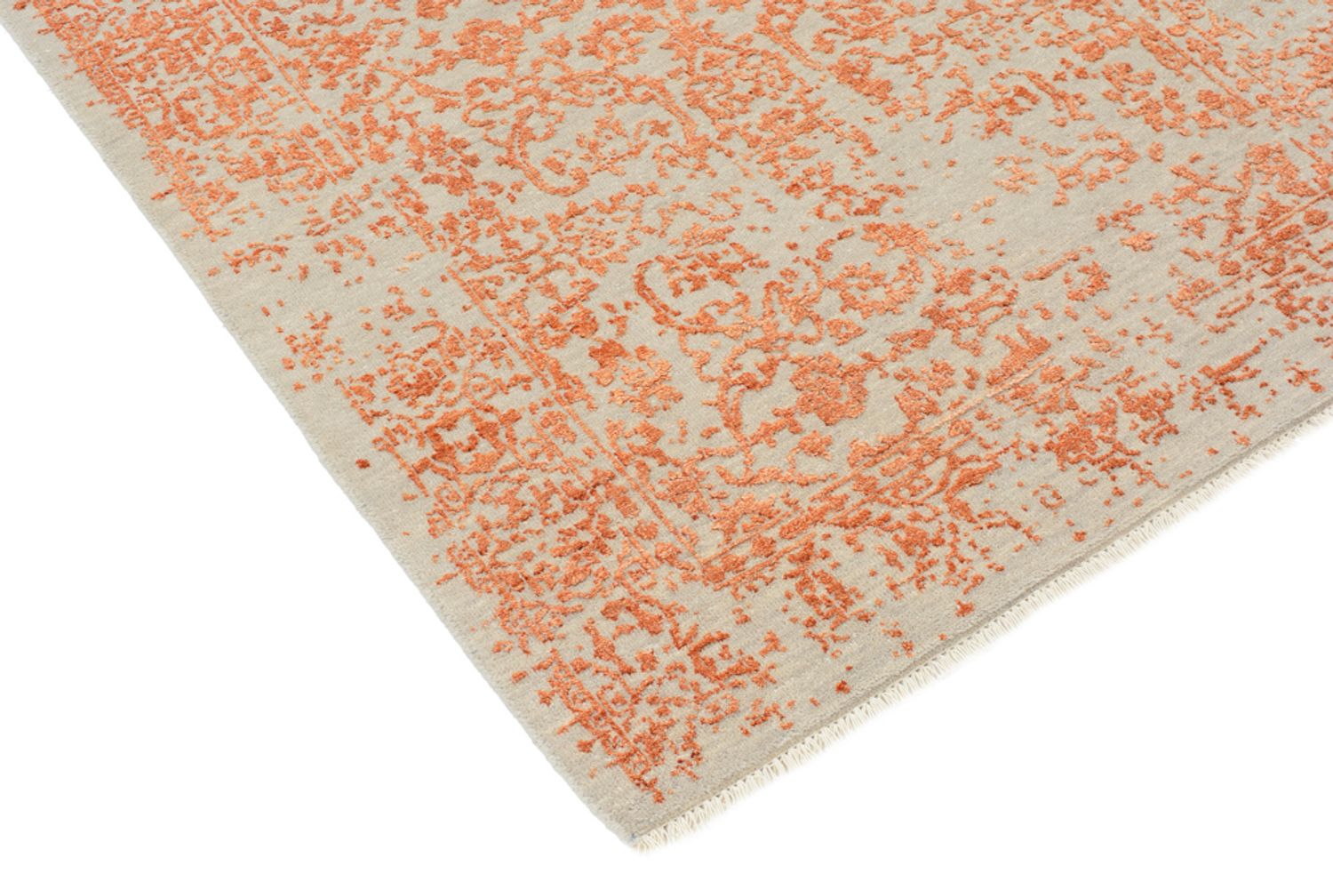 Designer tæppe - 154 x 96 cm - orange