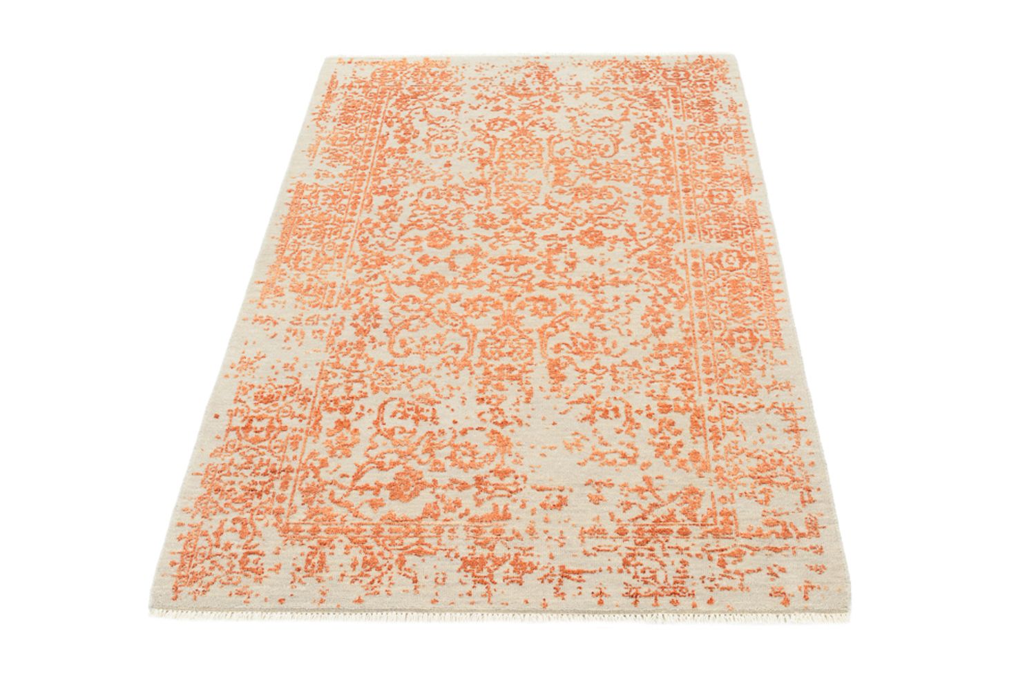 Designer tæppe - 155 x 95 cm - orange