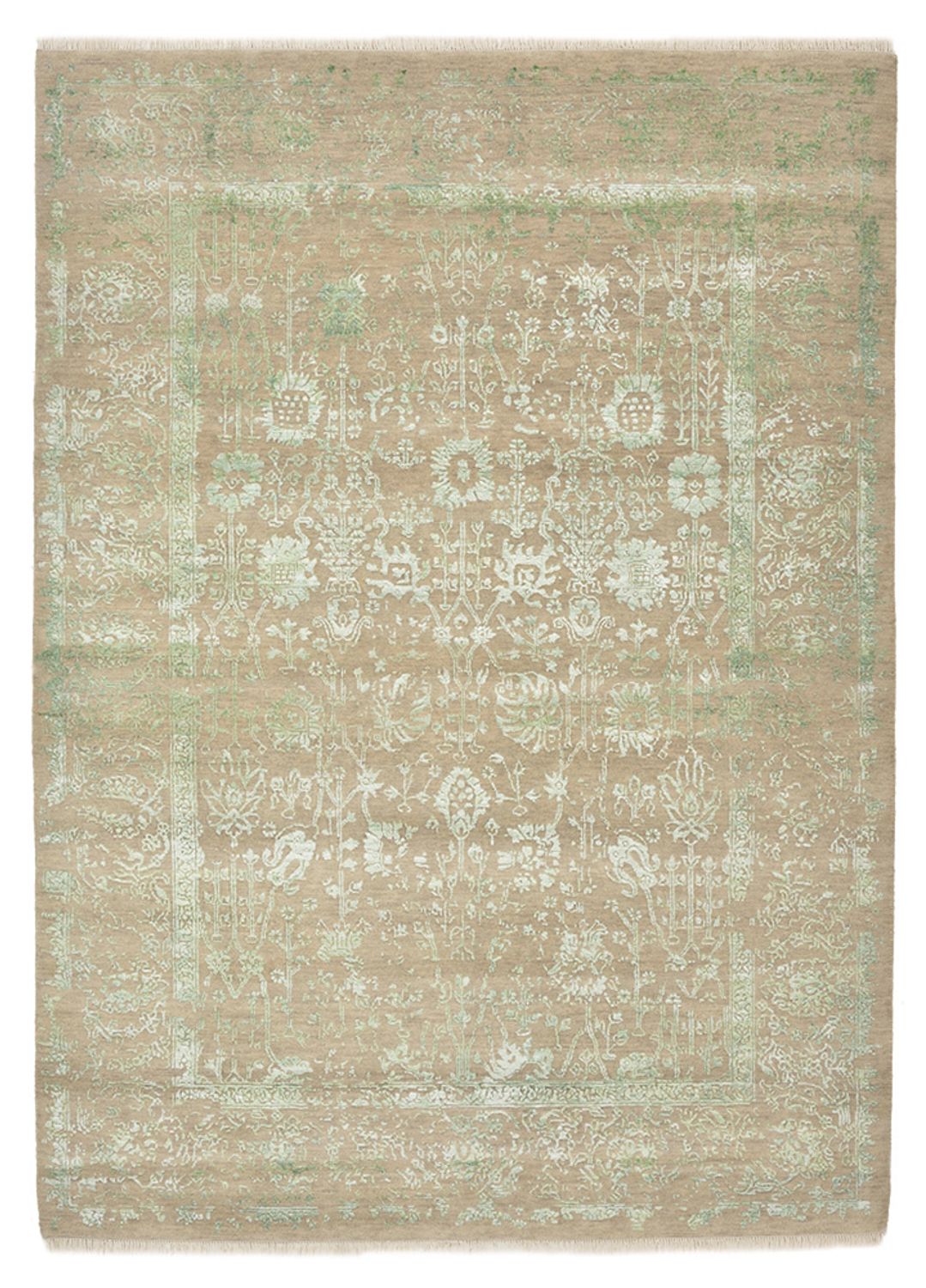 Designer tæppe - 240 x 175 cm - sand
