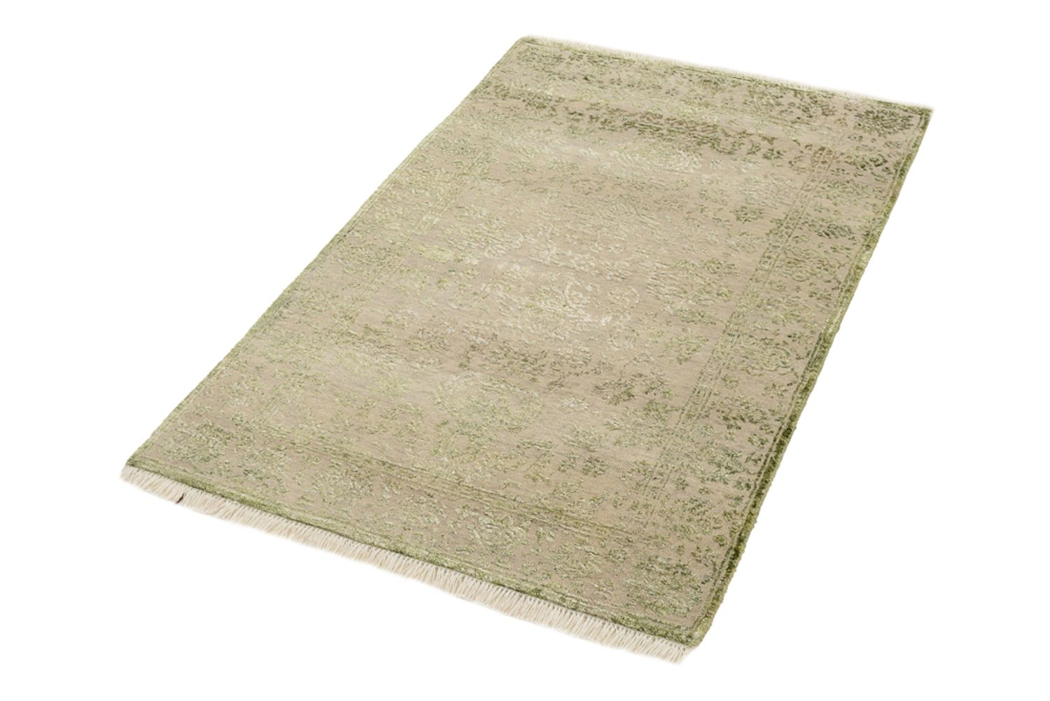 Designer tæppe - 126 x 84 cm - sand
