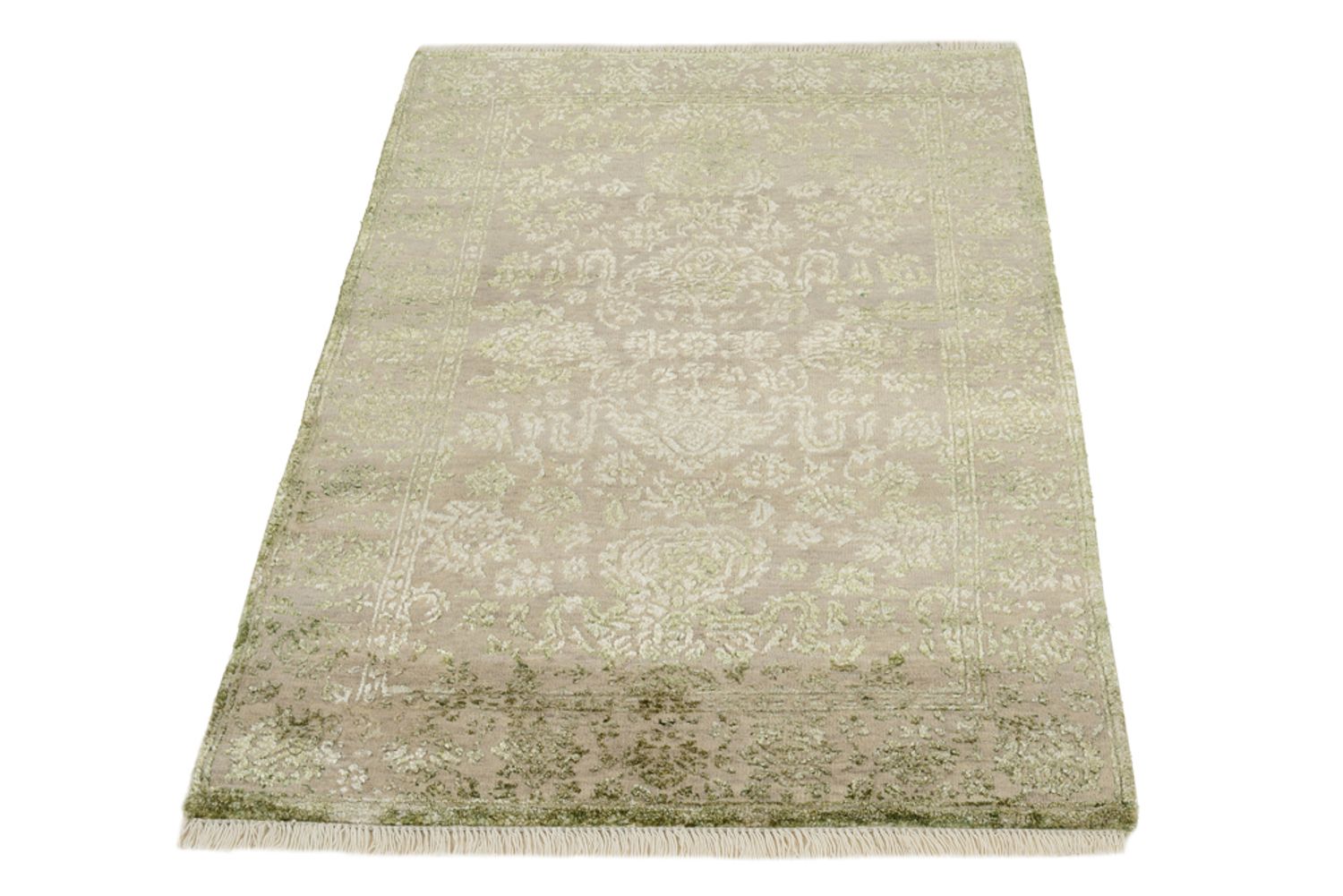 Designer tæppe - 126 x 84 cm - sand