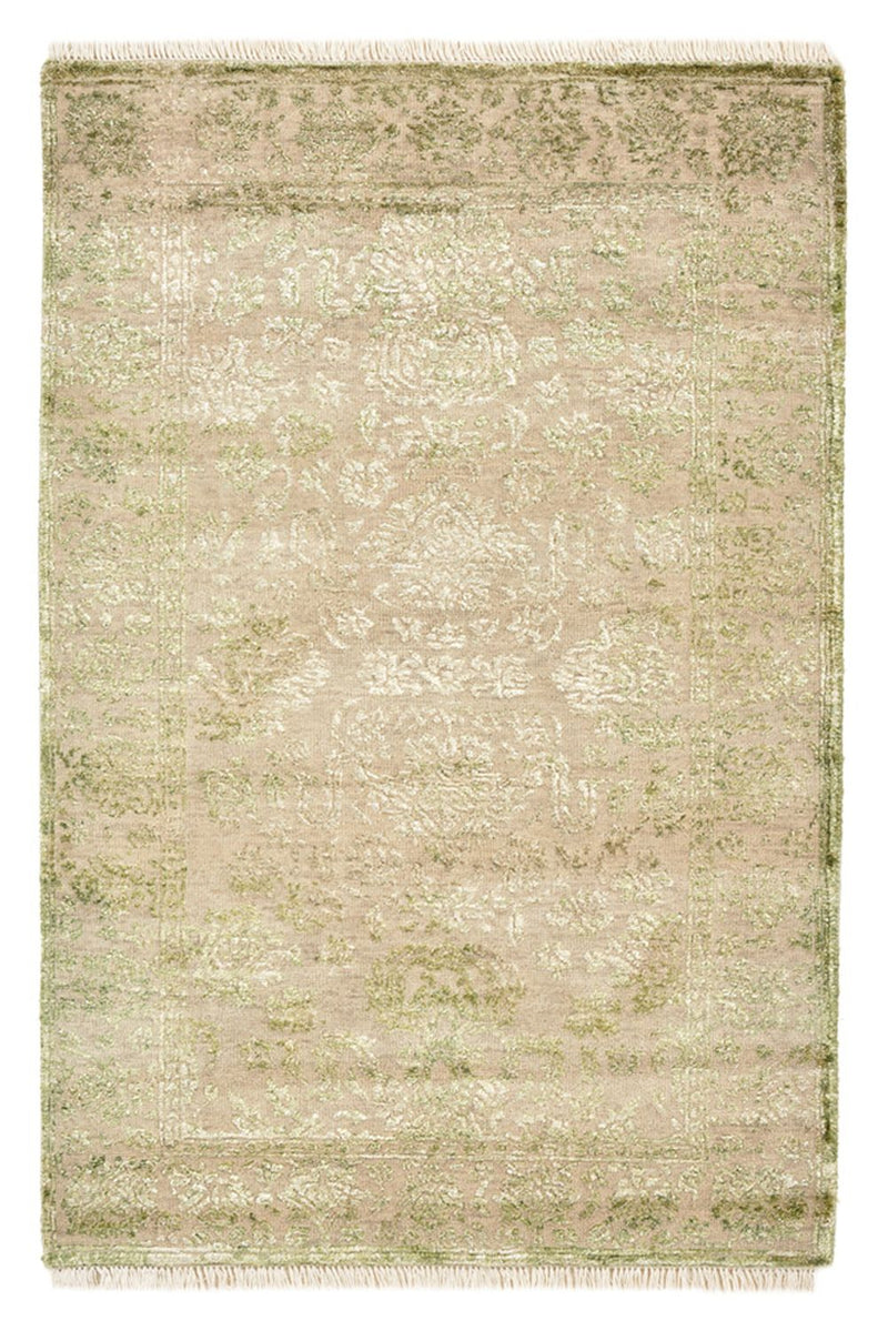 Designer tæppe - 124 x 85 cm - sand