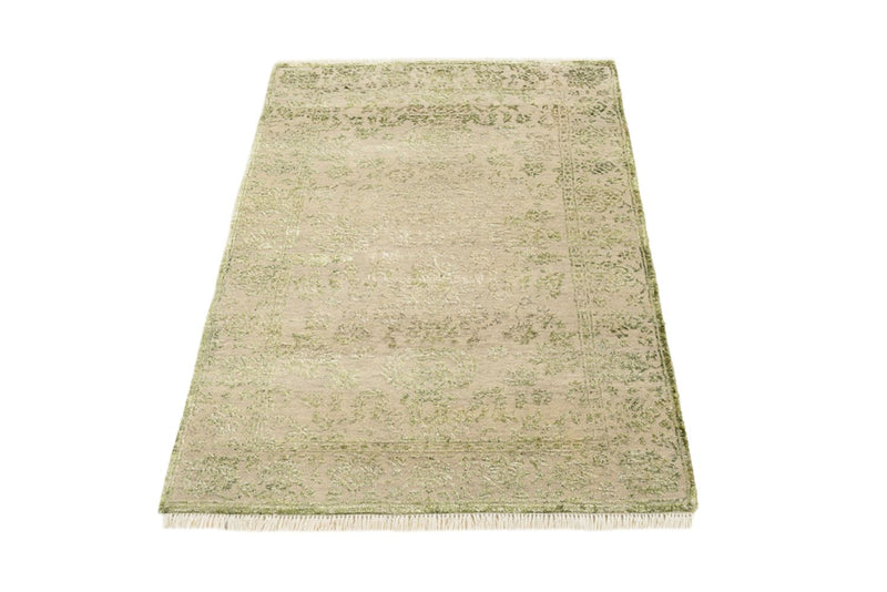 Designer tæppe - 124 x 85 cm - sand