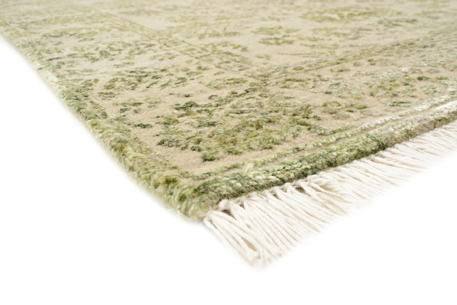 Designer tæppe - 124 x 85 cm - sand