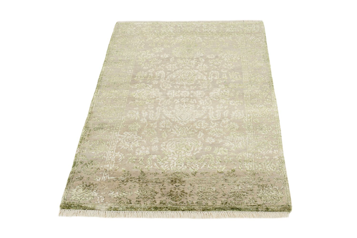 Designer tæppe - 124 x 85 cm - sand