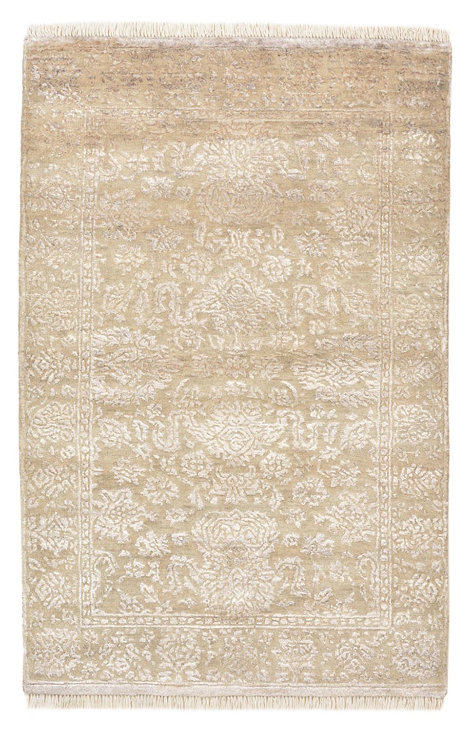 Designer tæppe - 120 x 80 cm - sand