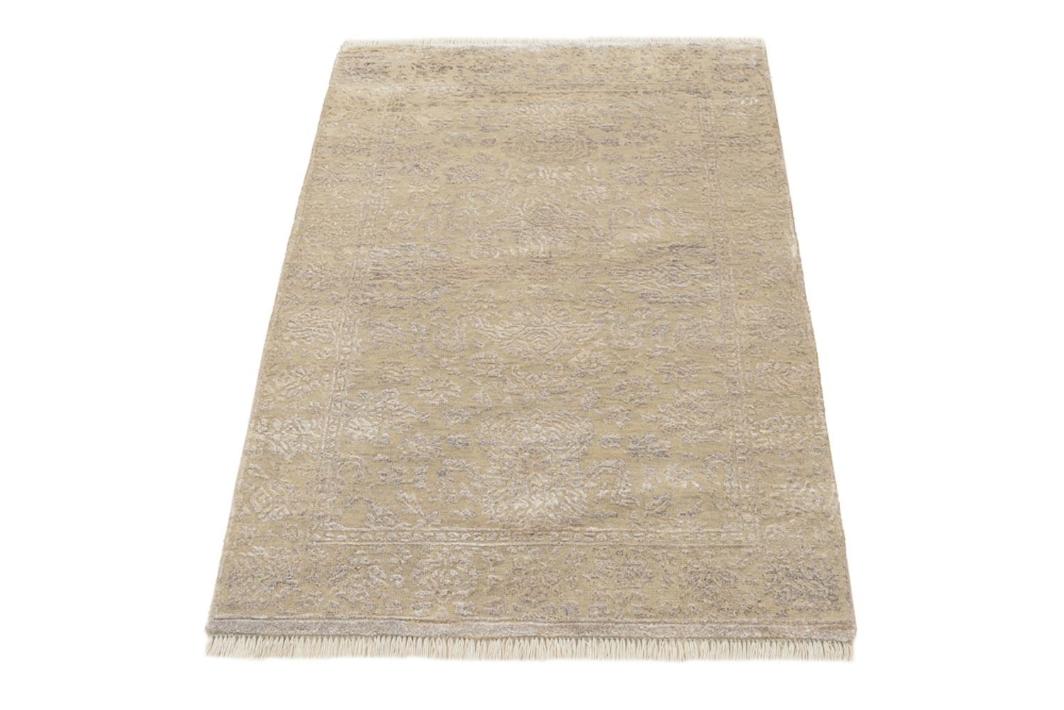 Designer tæppe - 120 x 80 cm - sand