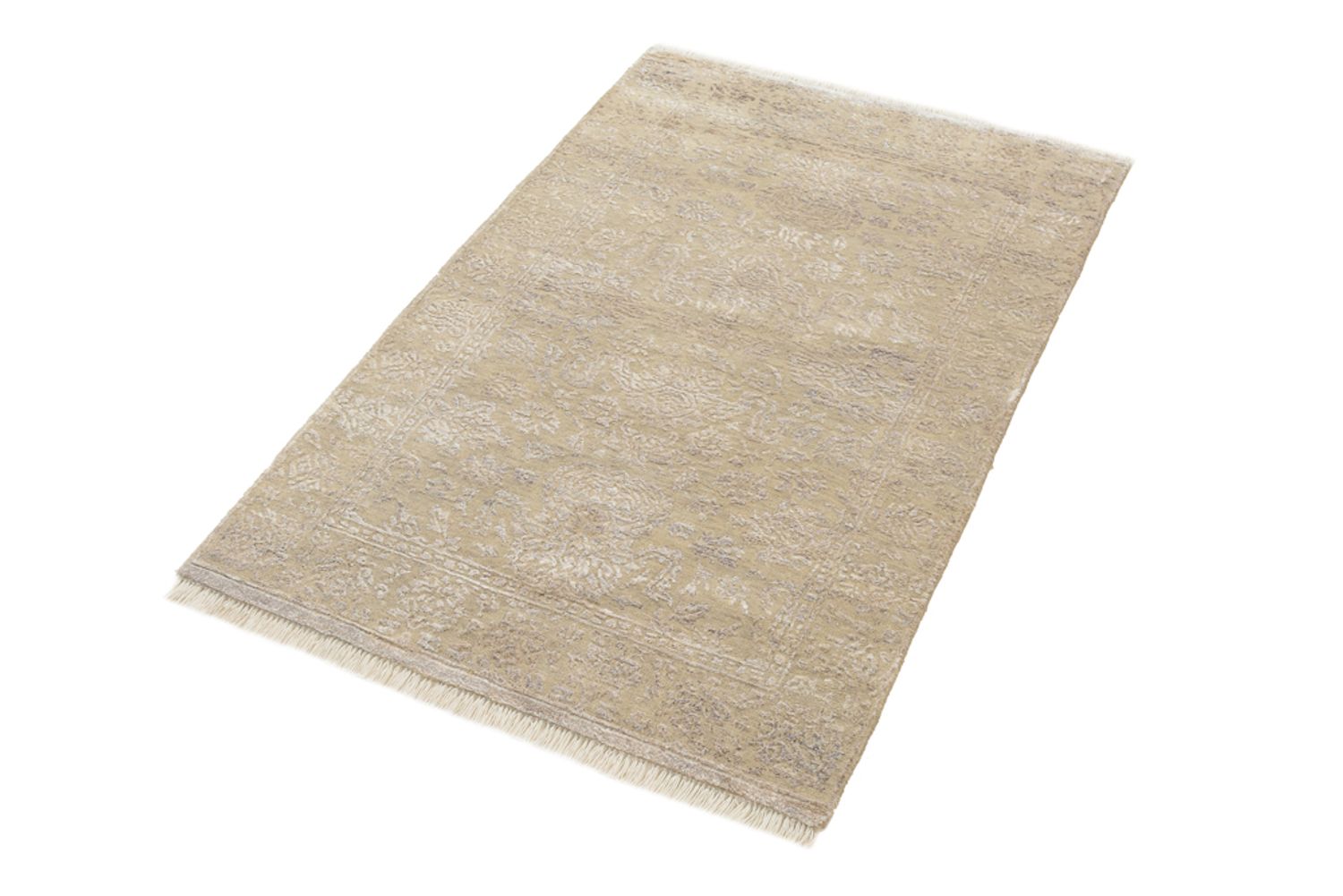 Designer tæppe - 120 x 80 cm - sand