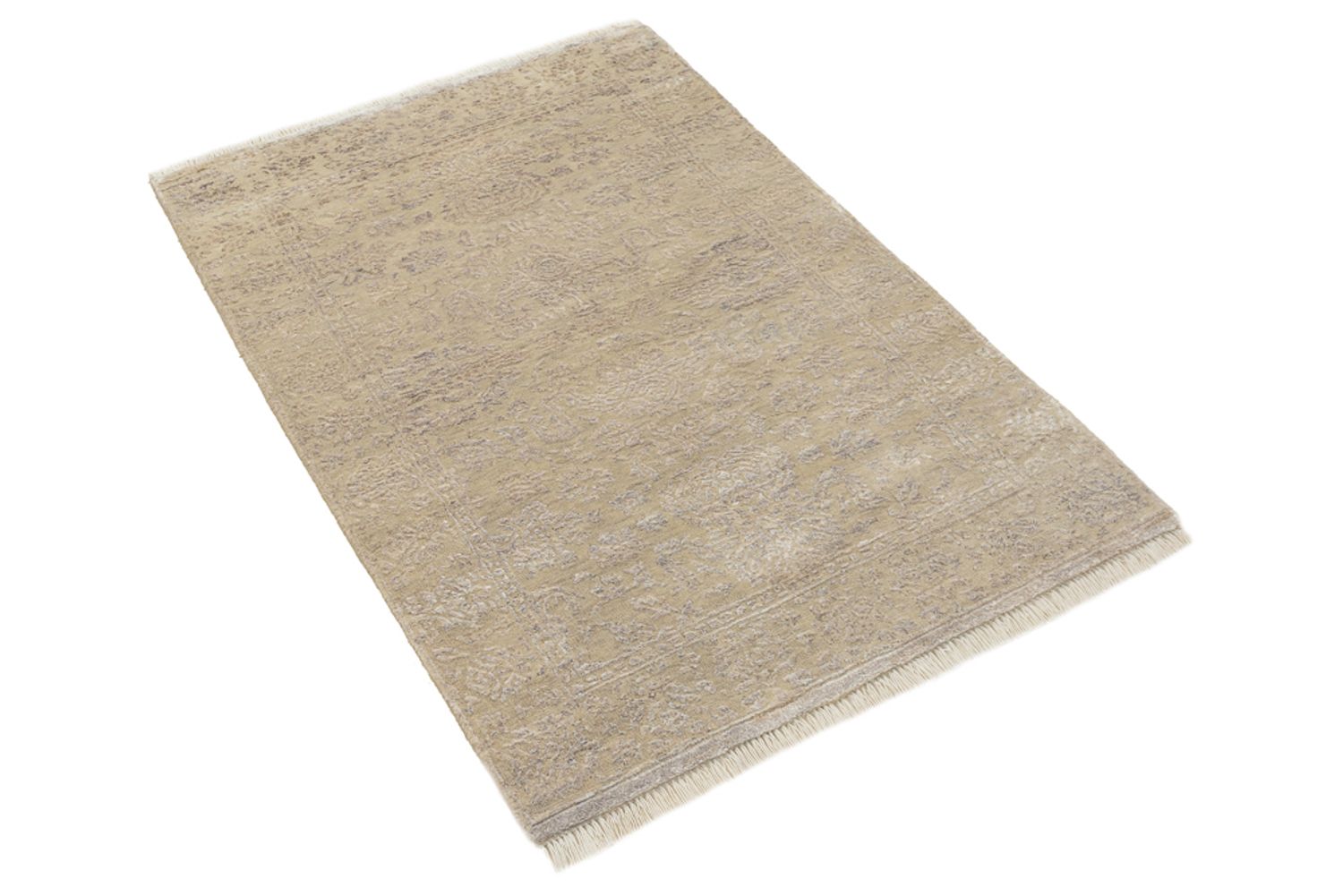 Designer tæppe - 120 x 80 cm - sand