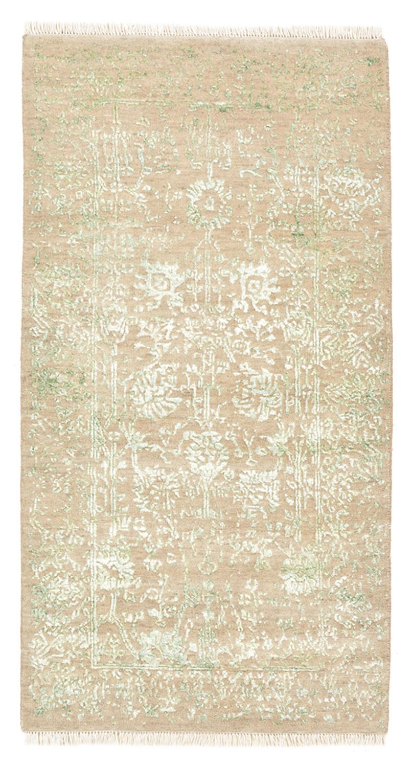 Designer tæppe - 136 x 74 cm - sand