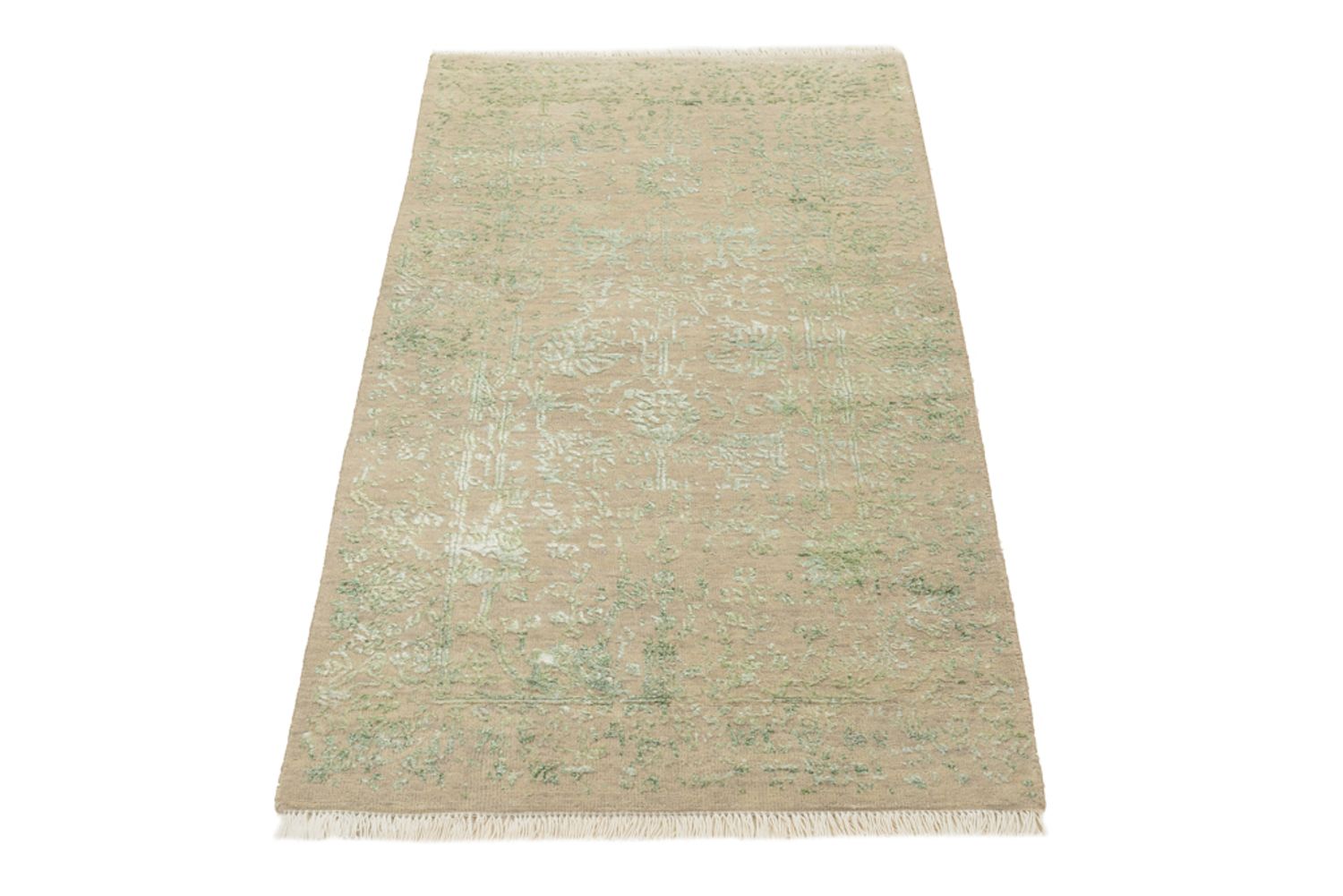Designer tæppe - 136 x 74 cm - sand