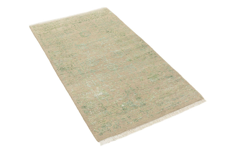 Designer tæppe - 136 x 74 cm - sand