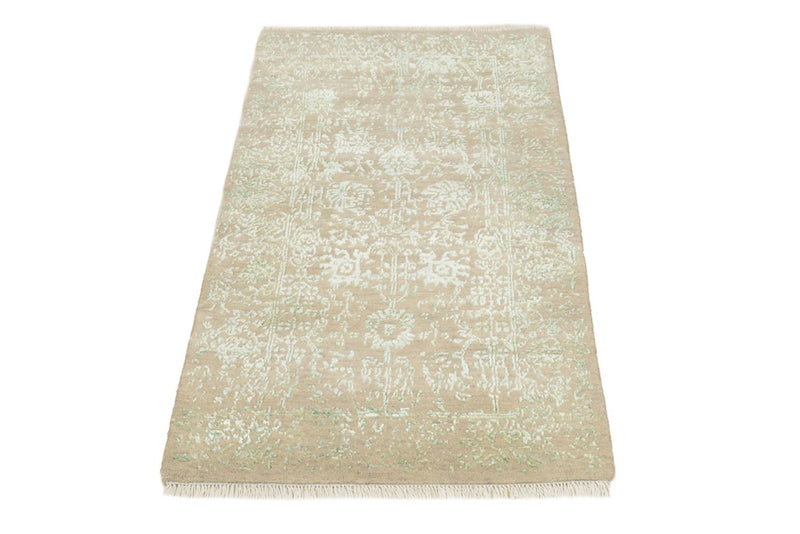Designer tæppe - 136 x 74 cm - sand