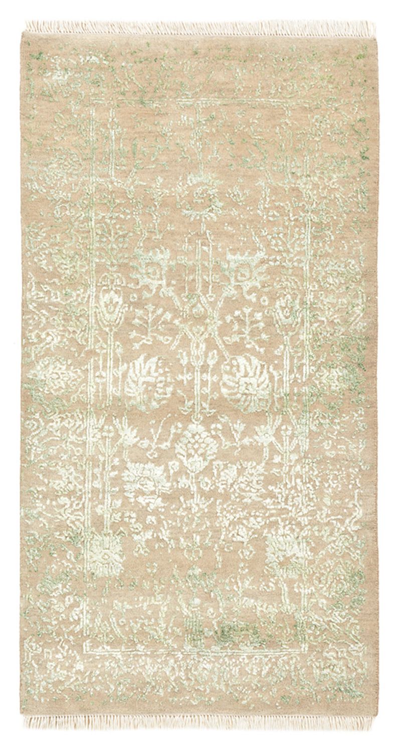 Designer tæppe - 136 x 72 cm - sand