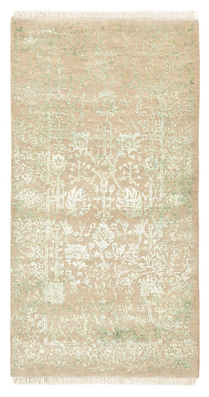Designer tæppe - 136 x 72 cm - sand