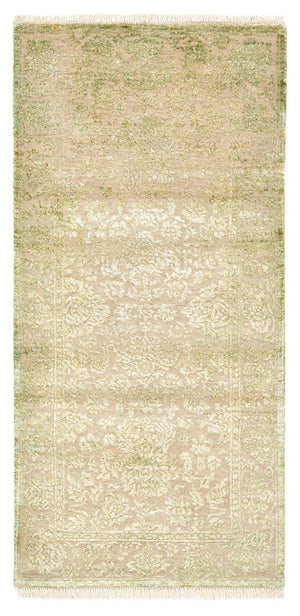 Designer tæppe - 145 x 72 cm - sand