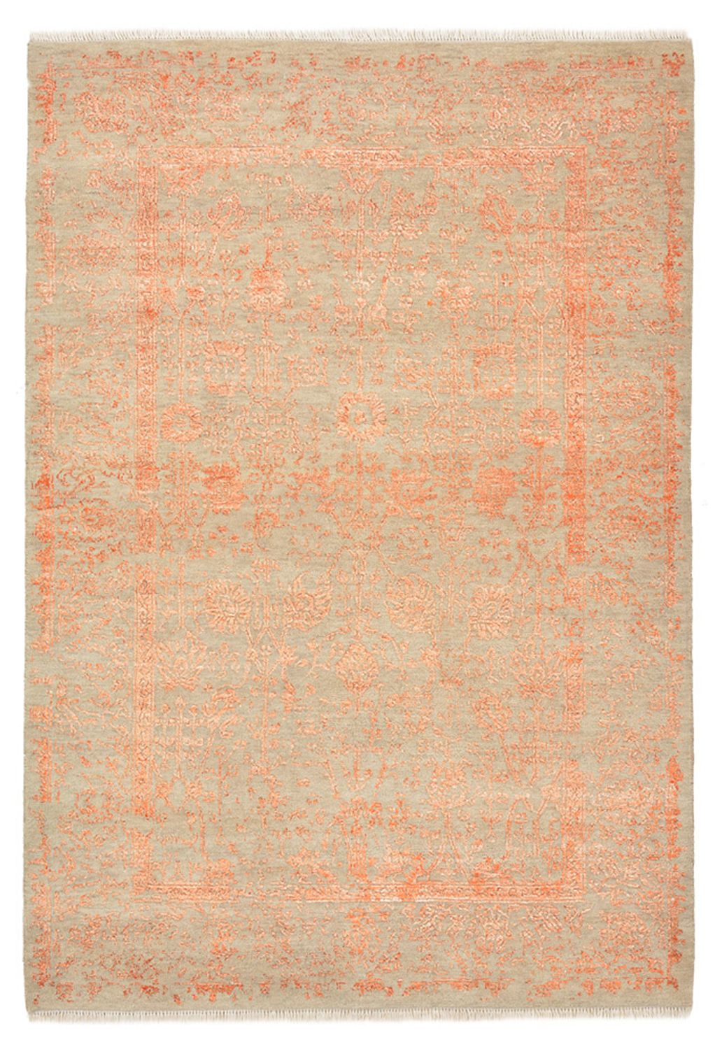 Designer tæppe - 181 x 127 cm - orange