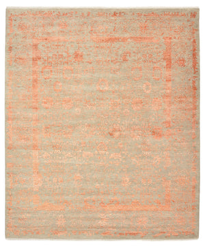 Designer tæppe - 299 x 253 cm - orange