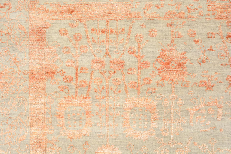 Designer tæppe - 299 x 253 cm - orange
