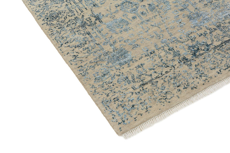 Designer tæppe - 137 x 76 cm - lys beige