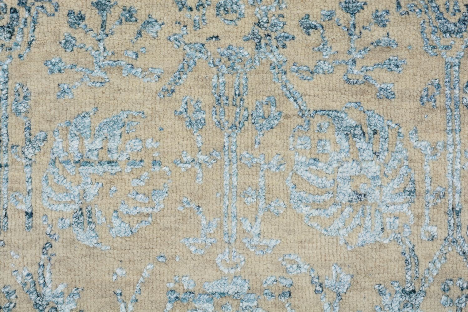 Designer tæppe - 137 x 76 cm - lys beige