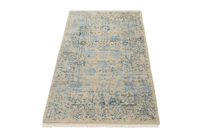 Designer tæppe - 137 x 78 cm - lys beige