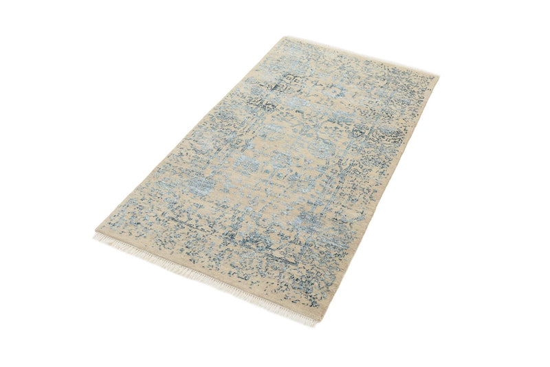 Designer tæppe - 137 x 78 cm - lys beige