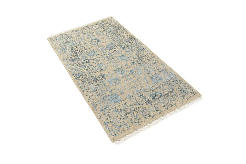 Designer tæppe - 137 x 78 cm - lys beige