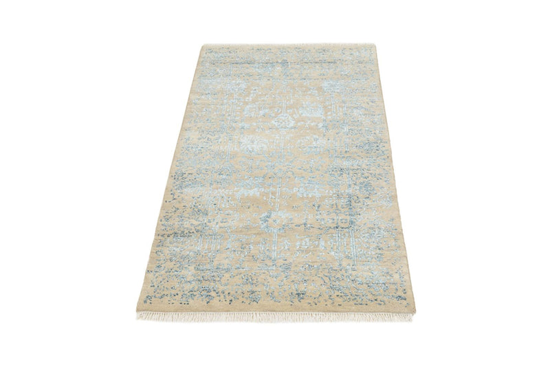 Designer tæppe - 137 x 78 cm - lys beige