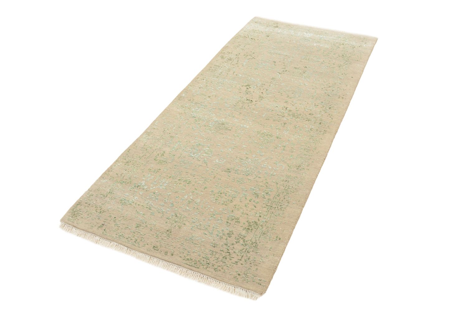 Løber Designer tæppe - 198 x 85 cm - lys beige