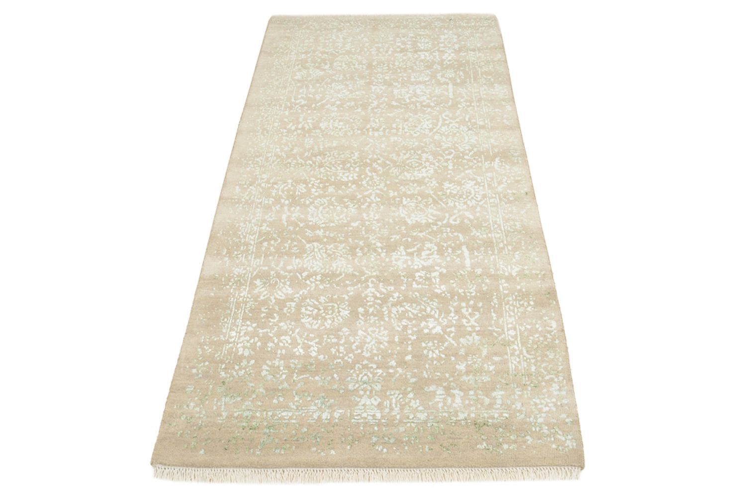 Løber Designer tæppe - 198 x 85 cm - lys beige