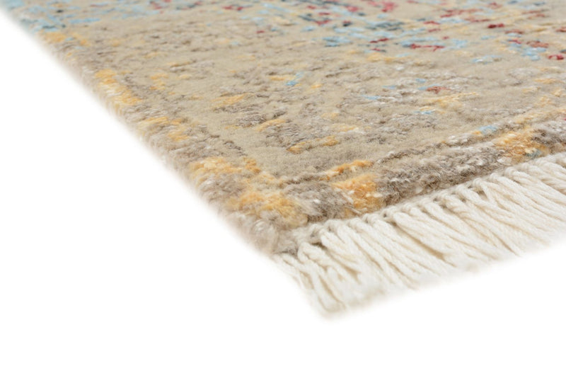 Designer tæppe - 129 x 81 cm - lys beige