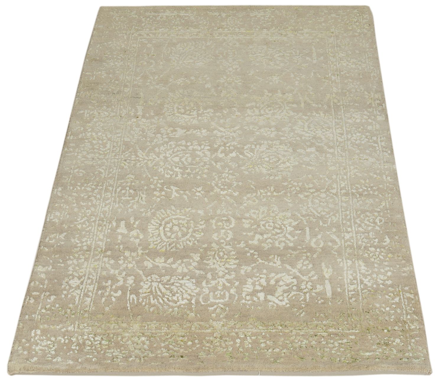 Designer tæppe - 118 x 79 cm - sand