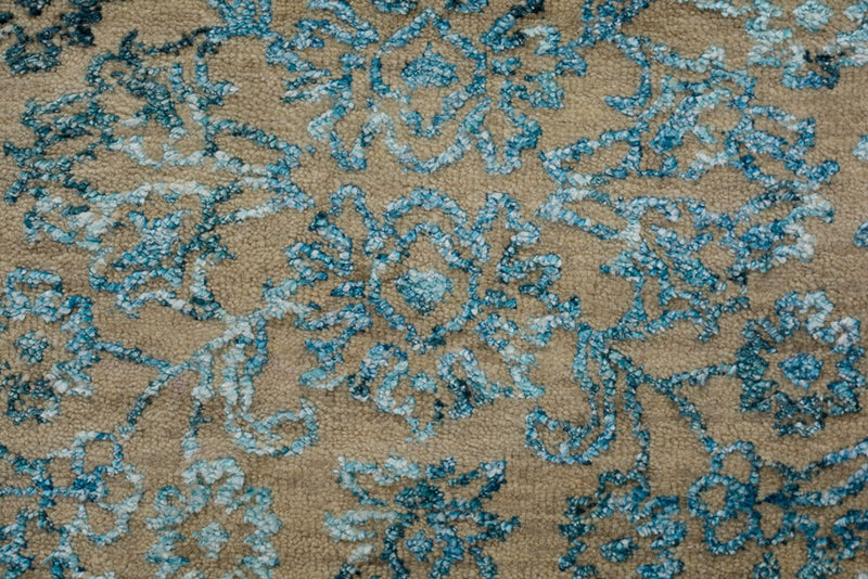 Designer tæppe - 150 x 95 cm - lyseblå