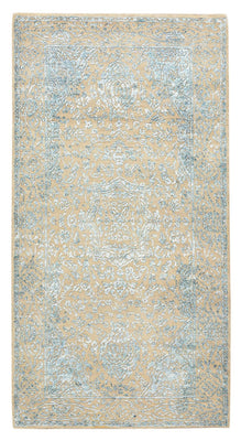 Designer tæppe - 138 x 74 cm - lys beige