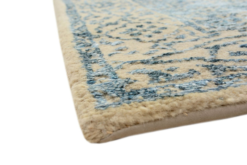 Designer tæppe - 138 x 74 cm - lys beige
