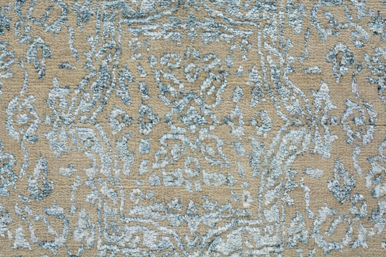 Designer tæppe - 138 x 74 cm - lys beige
