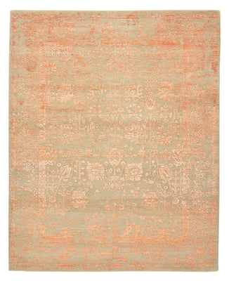 Designer tæppe - 186 x 151 cm - orange