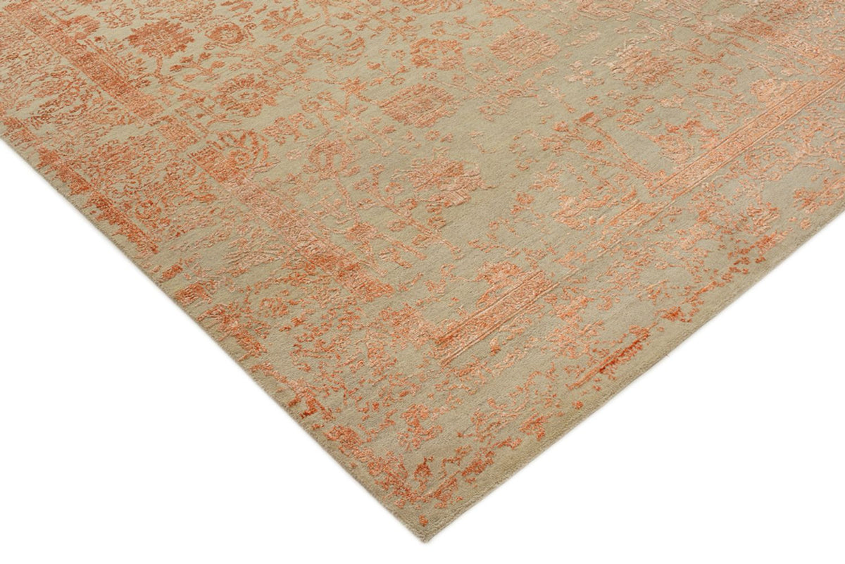 Designer tæppe - 186 x 151 cm - orange