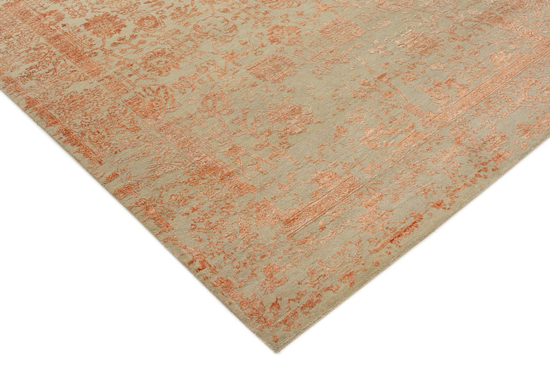 Designer tæppe - 186 x 151 cm - orange