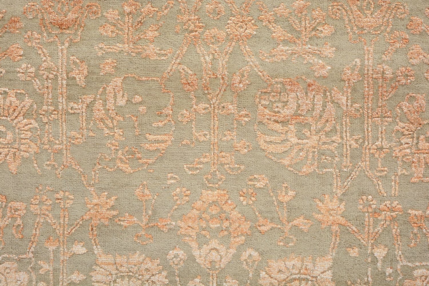 Designer tæppe - 186 x 151 cm - orange