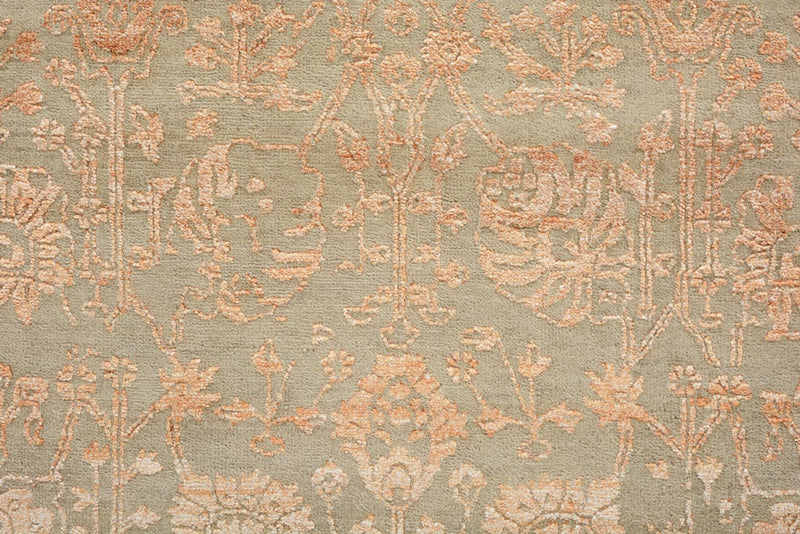 Designer tæppe - 186 x 151 cm - orange