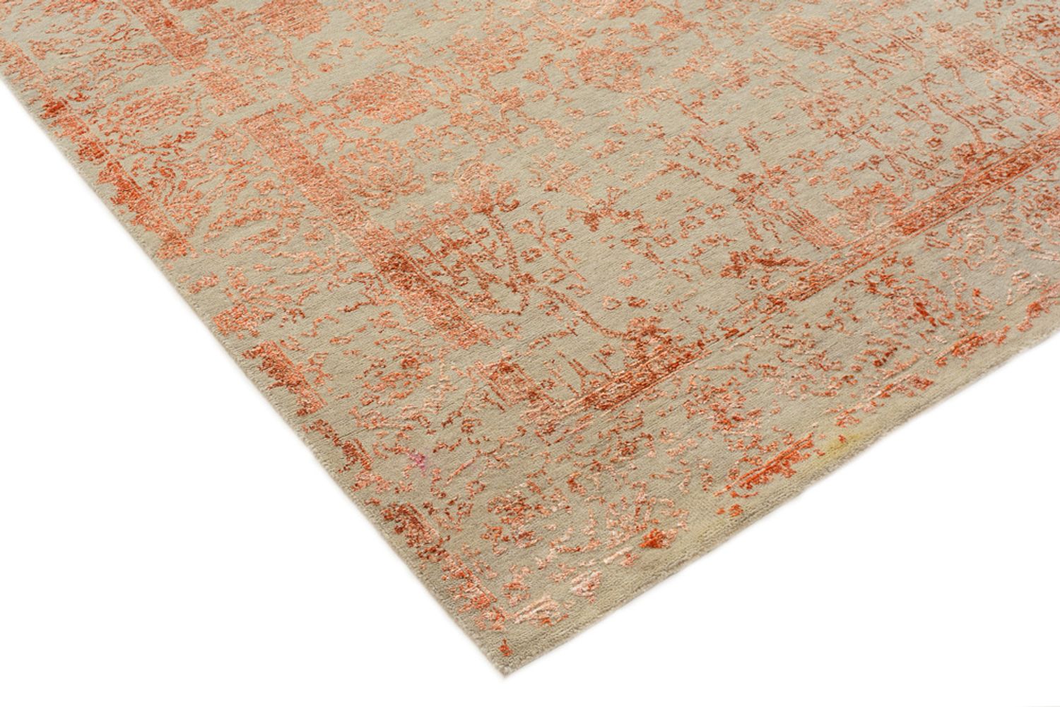 Designer tæppe - 182 x 125 cm - orange