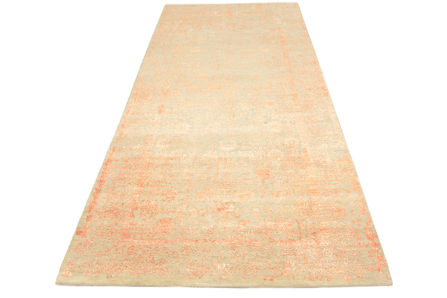 Løber Designer tæppe - 292 x 128 cm - lys brun