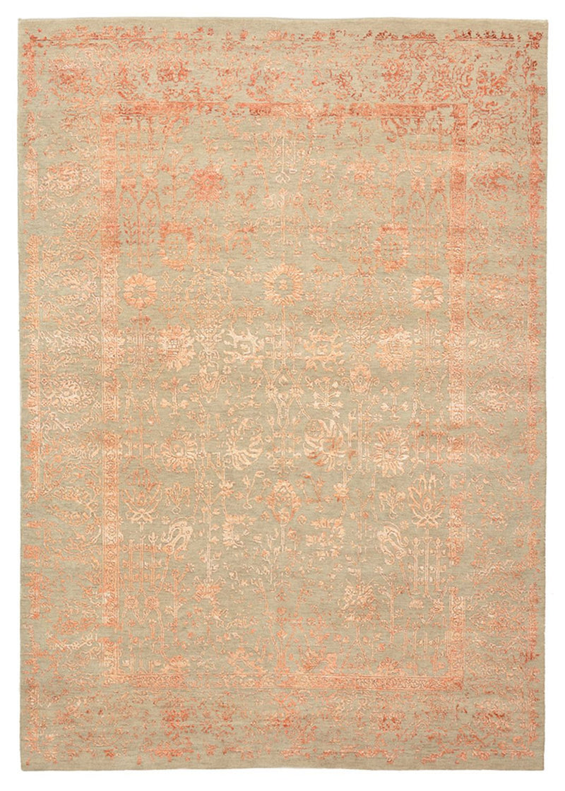 Designer tæppe - 238 x 169 cm - lys brun