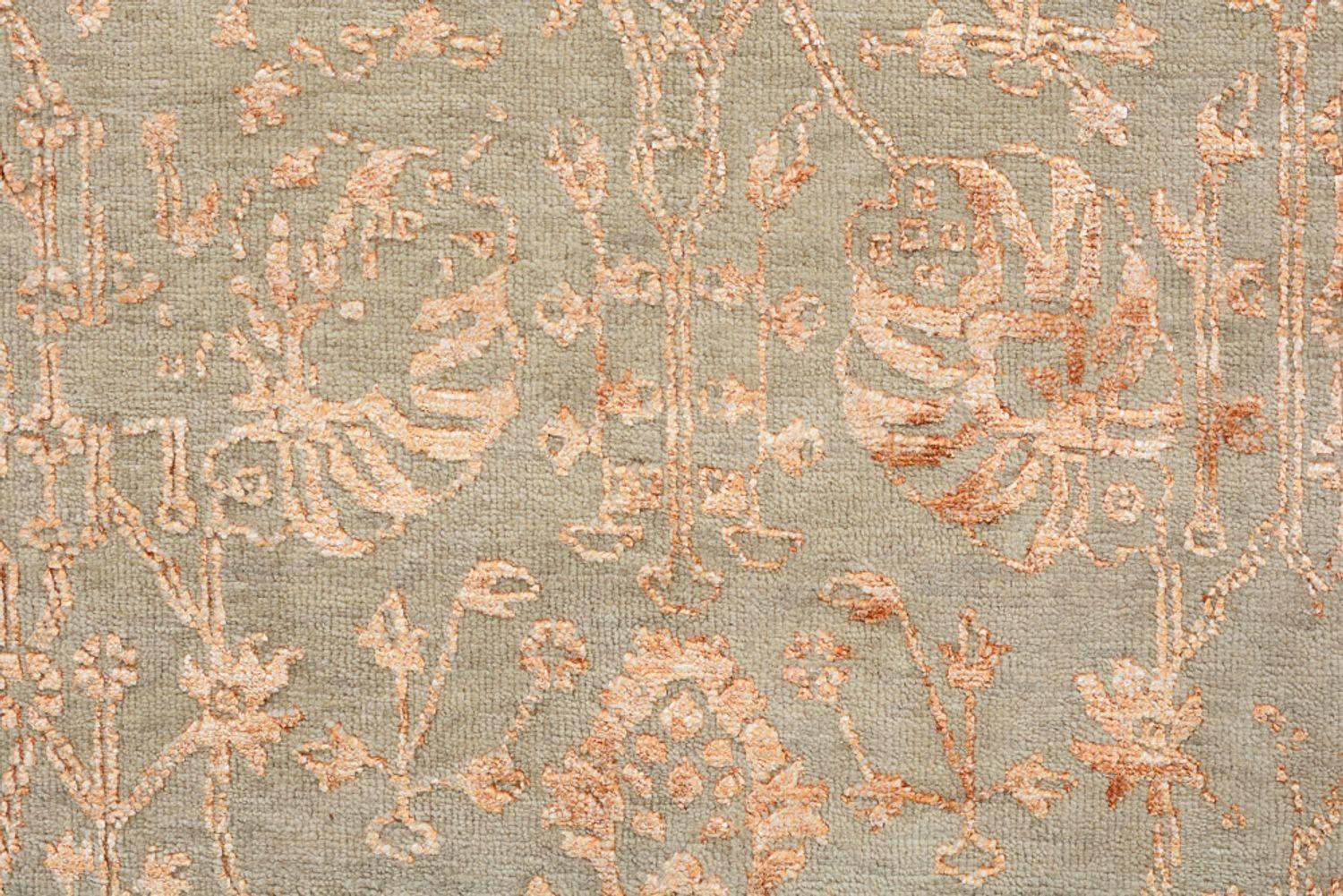 Designer tæppe - 238 x 169 cm - lys brun