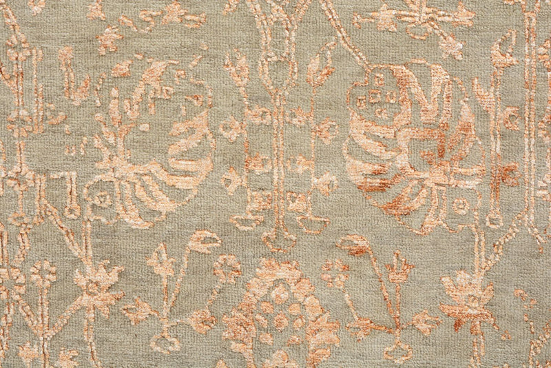 Designer tæppe - 238 x 169 cm - lys brun