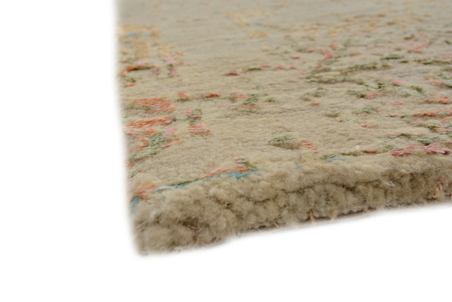 Designer tæppe - 234 x 179 cm - sand