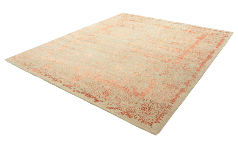 Designer tæppe - 293 x 251 cm - lys brun