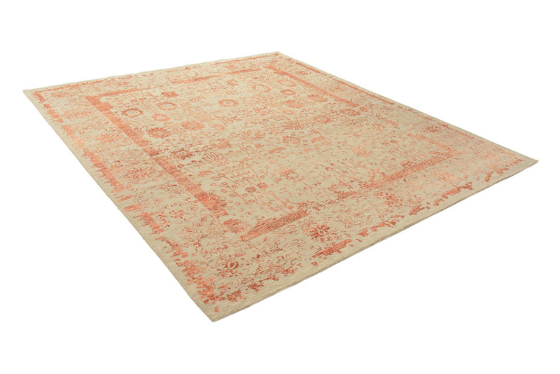 Designer tæppe - 293 x 251 cm - lys brun